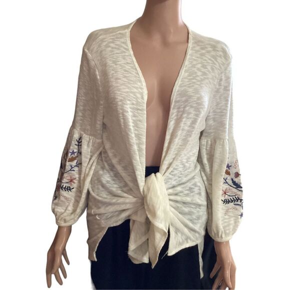 Women’s Open Front Cardigan Lightweight Sweater L - Picture 1 of 8